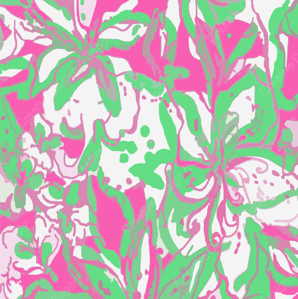 Lily Inspired Custom Vinyl Print #3