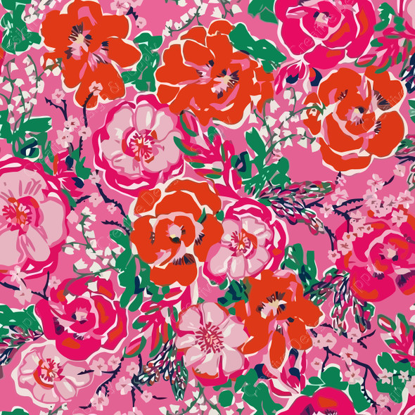 Lily Inspired Custom Vinyl Print #6