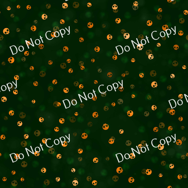 Printed Pattern Vinyl | Halloween Bokeh 20