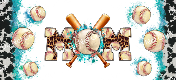 ColorSplash Ultra UV DTF | Baseball Mom Wrap 1