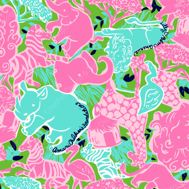 Lily Inspired Custom Vinyl Print #85