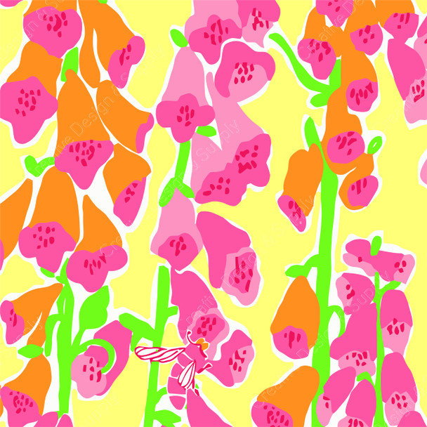 Lily Inspired Custom Vinyl Print #94