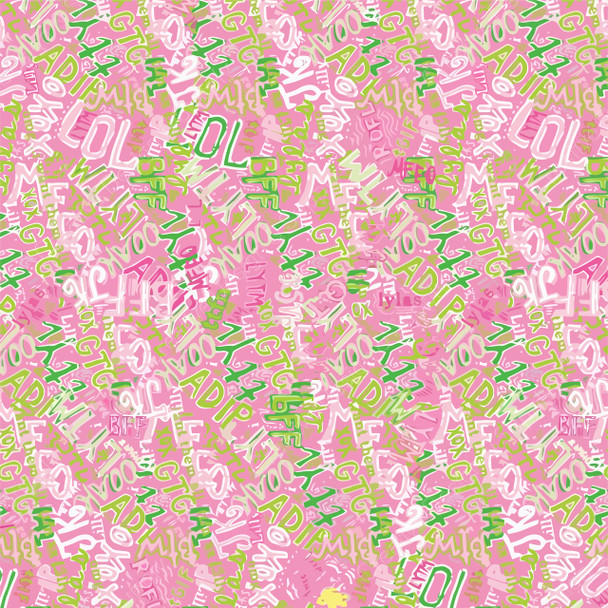 Lily Inspired Custom Vinyl Print #98