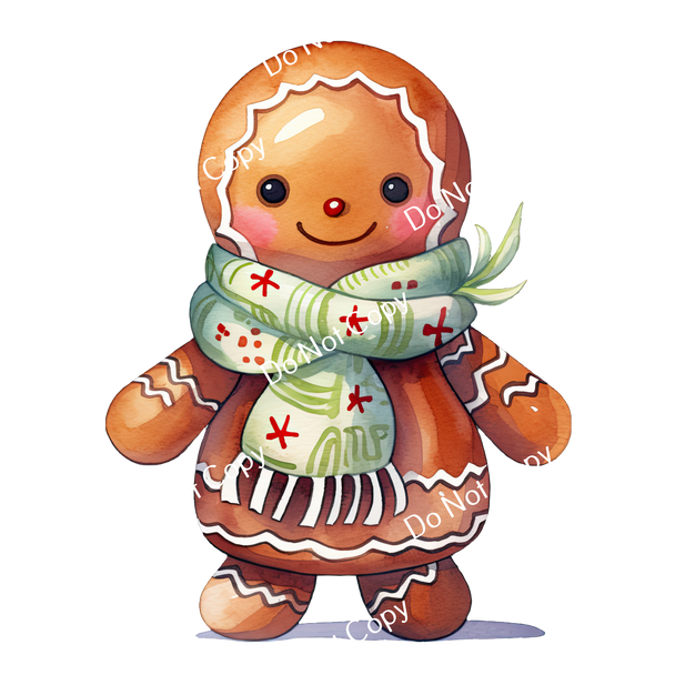 ColorSplash Ultra | Watercolor Gingerbread Man 30