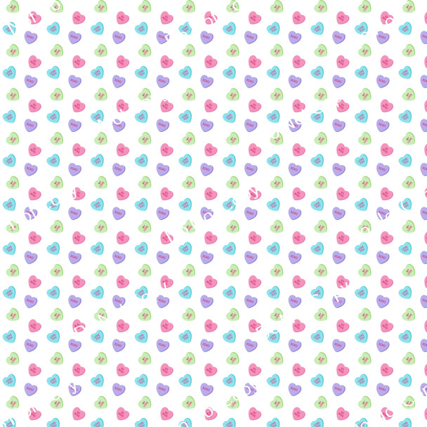 CDS Printed Pattern Vinyl | Valentine Candy 1