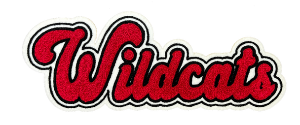 Creative Design & Supply Custom Chenille Patch | 12" University Wildcats