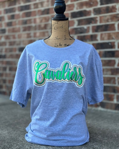 Calvary Cavaliers Sport Grey Gildan Softstyle RTW Tee