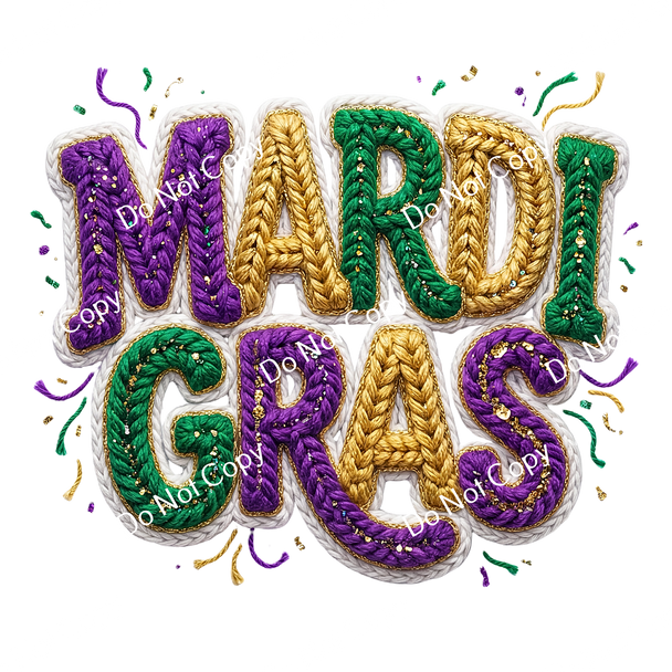 ColorSplash Ultra | Latch Hook Mardi Gras 1218