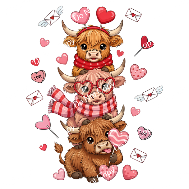 ColorSplash Ultra | Western Highland Cow Love 1218