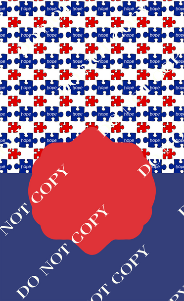 Autism 5 Printed Garden Flag