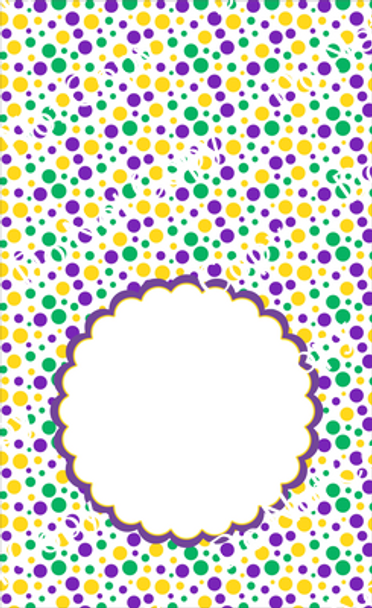 Mardi Gras 15 CDS Custom Printed Garden Flag
