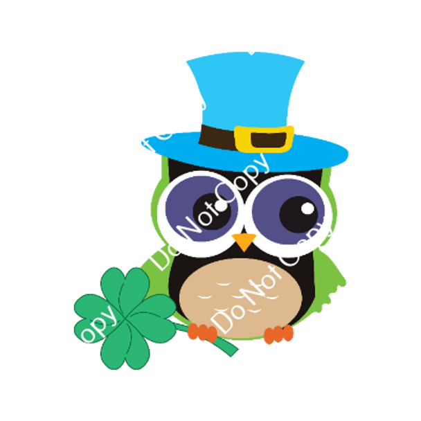ColorSplash Ultra | St Patrick's Day Owl 7