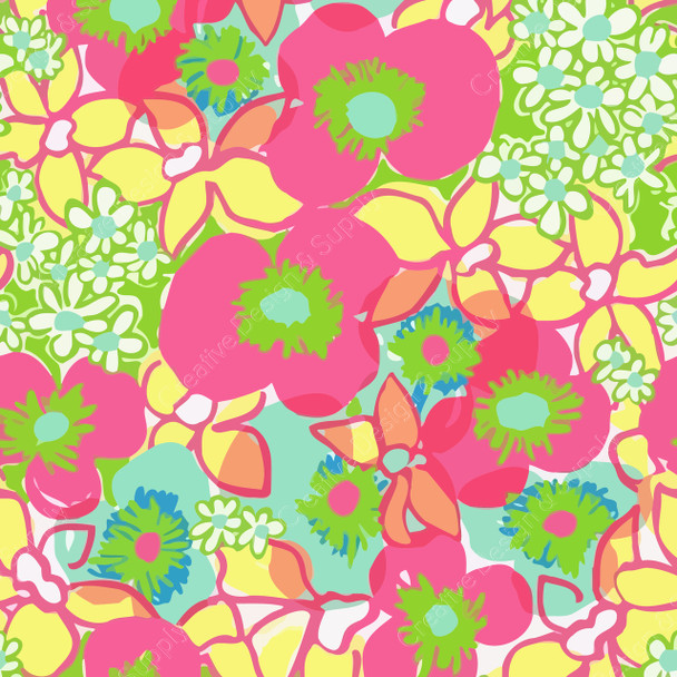 Lily Inspired Custom Vinyl Print #16