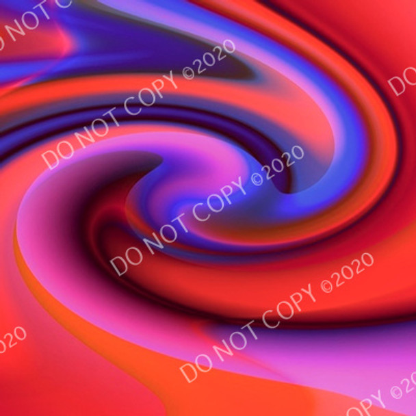 CDS Exclusive Printed Vinyl | Rainbow Swirl 3