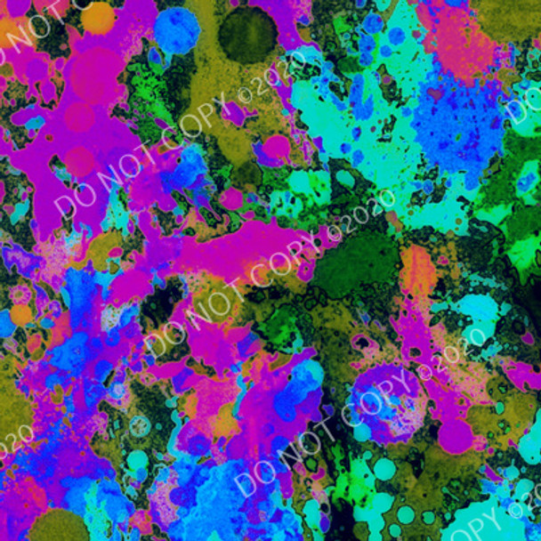CDS Exclusive Printed Vinyl | Paint Splatter 15