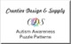 Autism Awareness Puzzle Patterns