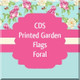 Floral Garden Flags