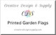 Printed Garden Flags