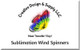Sublimation Wind Spinners