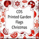 Christmas Printed Garden Flags