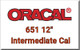 Oracal® 651 12" 