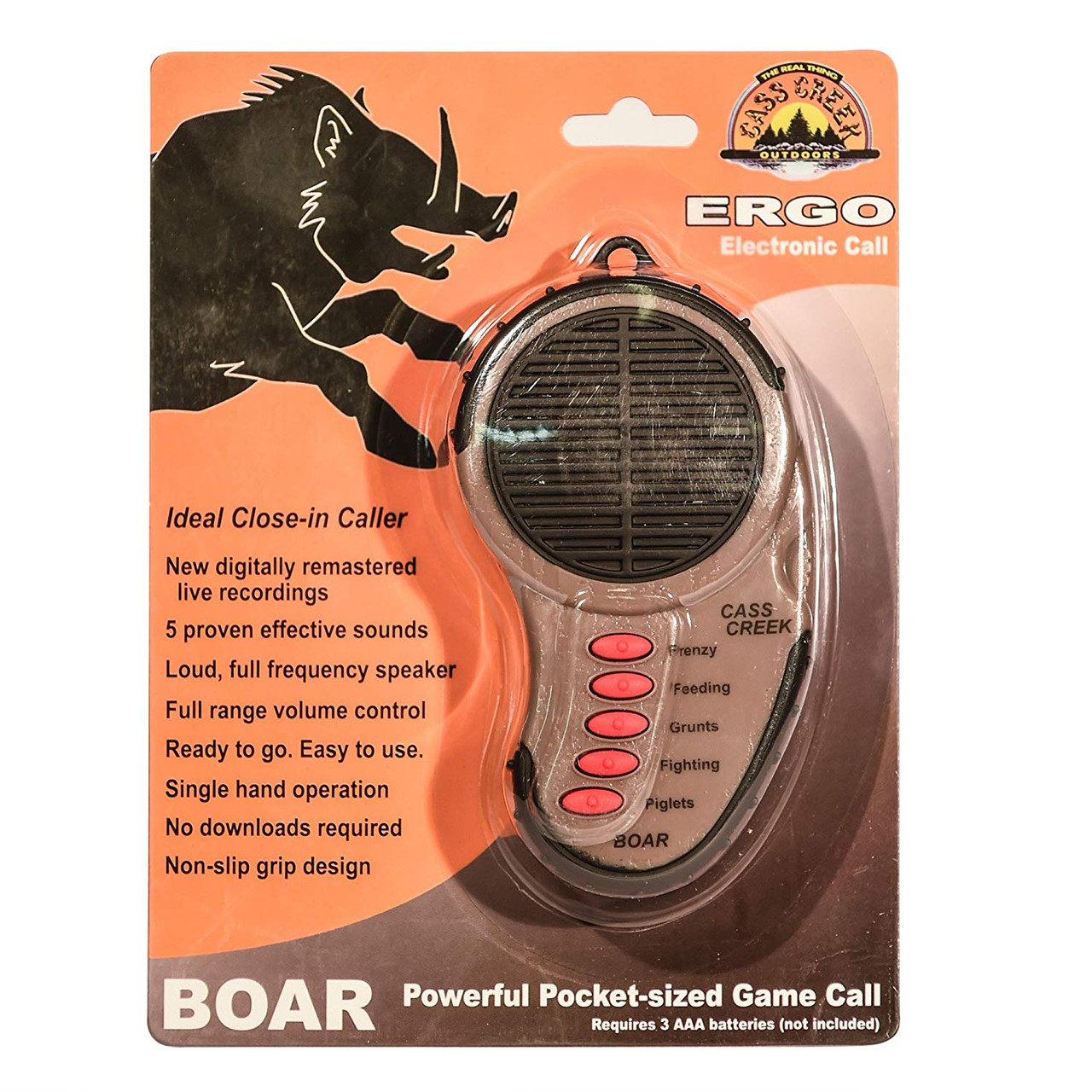 Handheld Electronic Game Wild Boar Game Call CC034 with Push Button Operation 