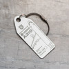 Aviationtag CSA A319 Keychain