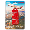 Plane Chains Air India CRJ700 Keychain - Red