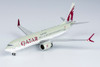 NG Models 1:400 Qatar Airways 737 MAX 8 A7-BSC