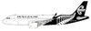 JC Wings 1:400 Air New Zealand A320neo 