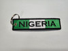 Embroidered Keychain - Nigeria