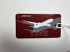 Luggage Tag- Boeing 777X (Red)