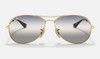  Ray-Ban Aviator Cockpit Bi-gradient  Sunglasses