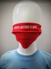 Childrens Reusable Mask: Remove Before Flight (Red)