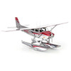 Metal Earth Cessna 182 Floatplane (Colored) Laser Cut Model Kit