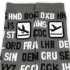 International Airport Codes Socks