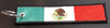 Embroidered Flag Keychain - Mexico
