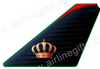 Lapel pin - Royal Jordanian (Gold Crown)