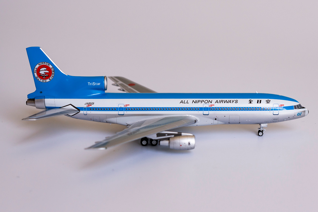 高質で安価 Blue ］L-1011 box l-1011 Blue 全日空 モヒカン 1/400 ダ