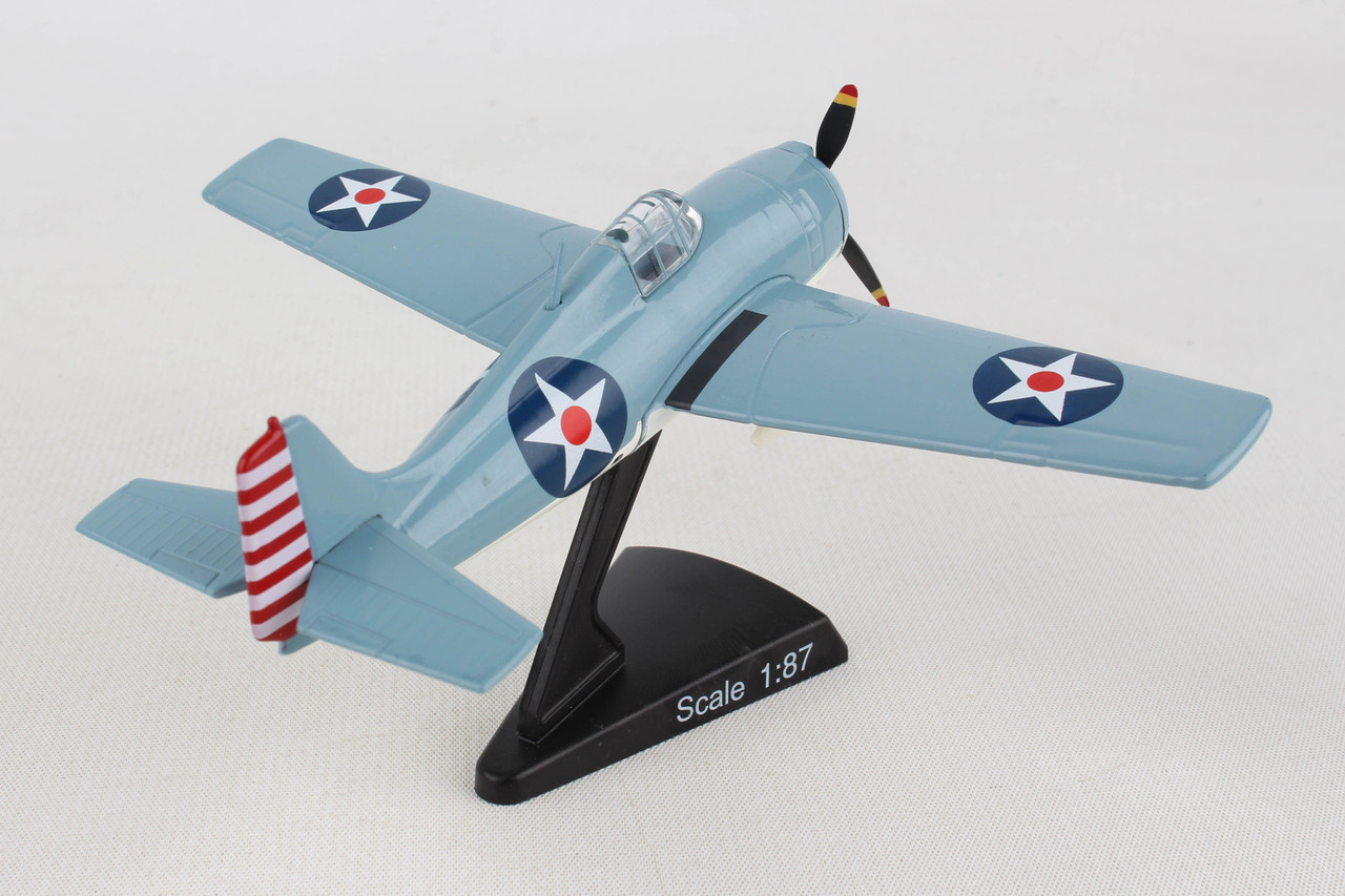 Postage Stamp 1:87 F-4F Wildcat