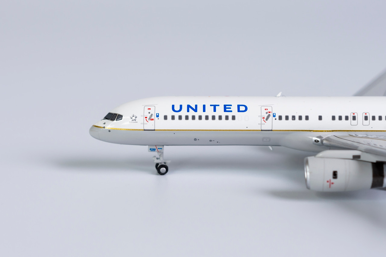 NG Models 1:400 United Airlines 757-200 (Merged Livery, Upgraded Winglets)