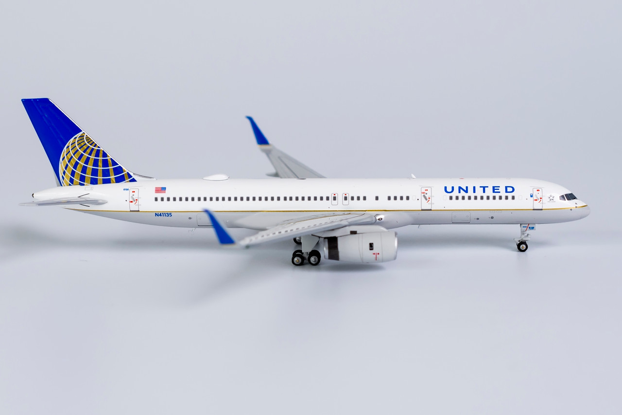 NG Models 1:400 United Airlines 757-200 (Merged Livery, Upgraded Winglets)