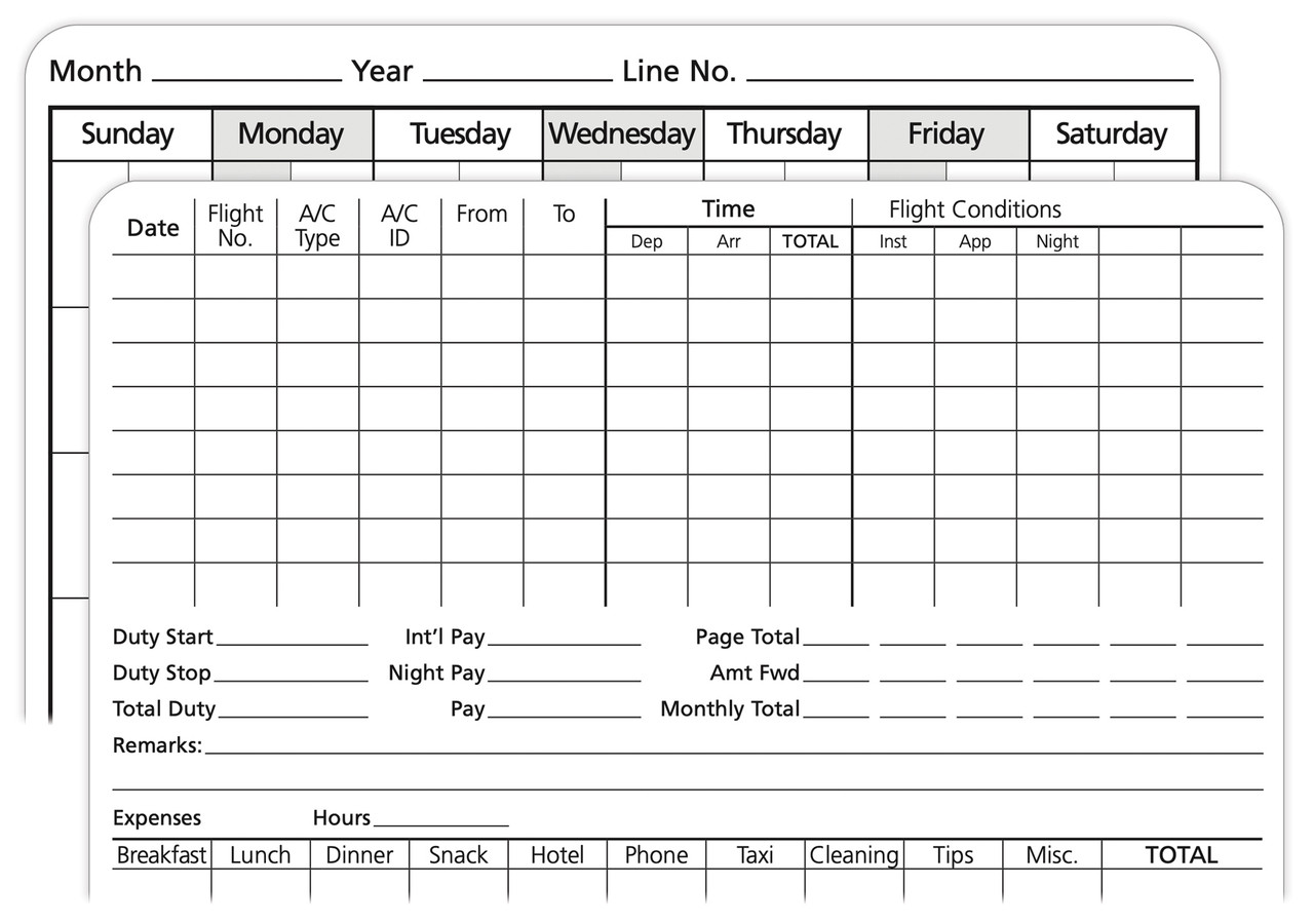 ASA Flight Crew Logbook