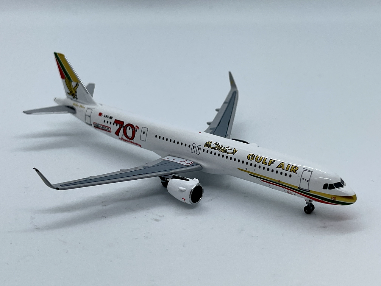 Aeroclassics 1:400 Gulf Air Retro A321 NEO