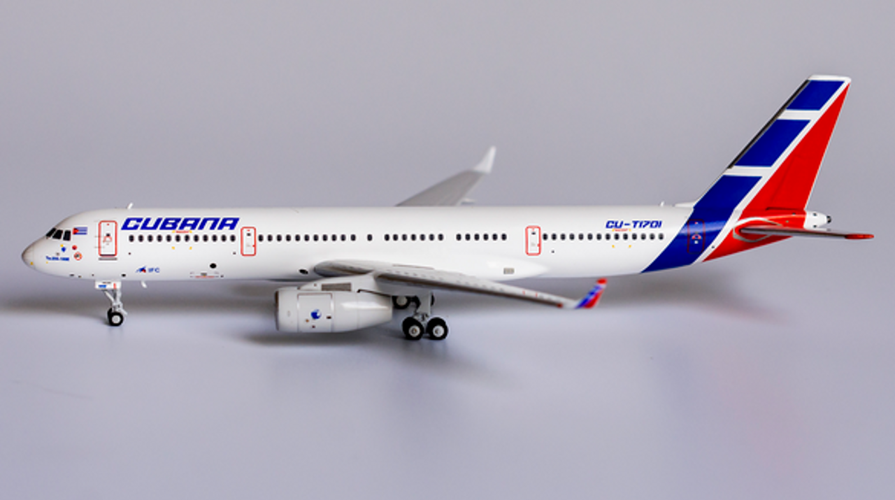 NG Models 1:400 Cubana Tupolev TU-204