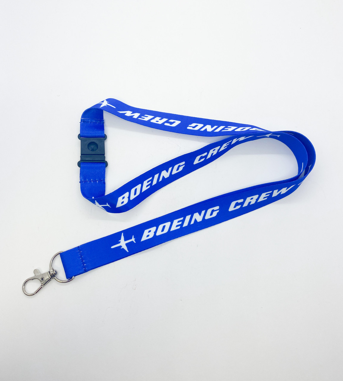 Flight Crew Lanyard  - Boing Crew (Blue)