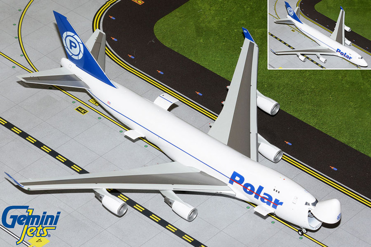 Gemini200 Polar Air Cargo Boeing 747-400F N450PA (interactive series)