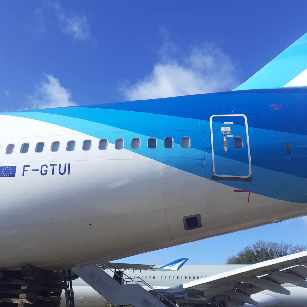 AviationTag Boeing 747-400 – F-GTUI *Blue*