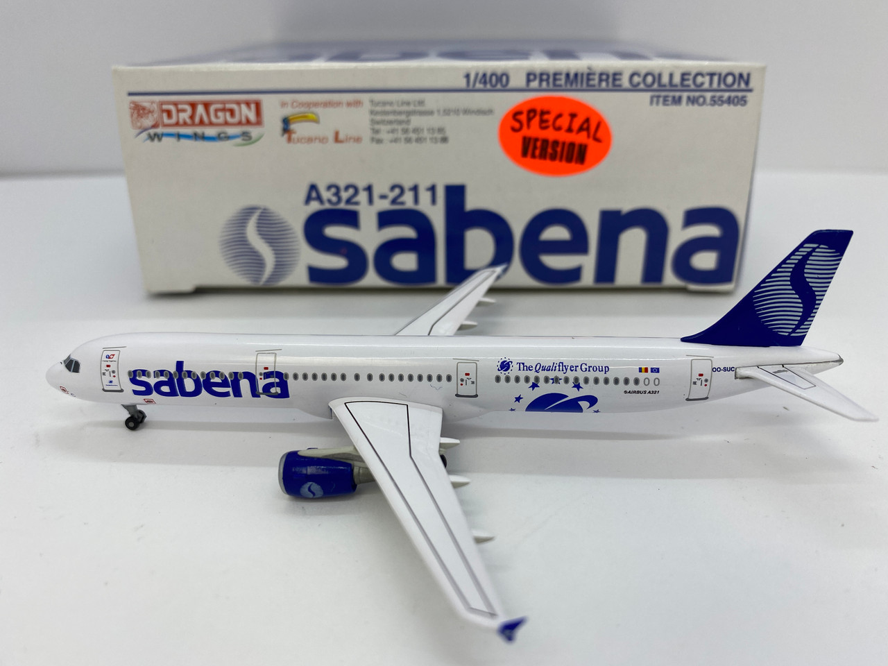 Dragon Wings 1:400 Sabena A321 (OO-SUC)