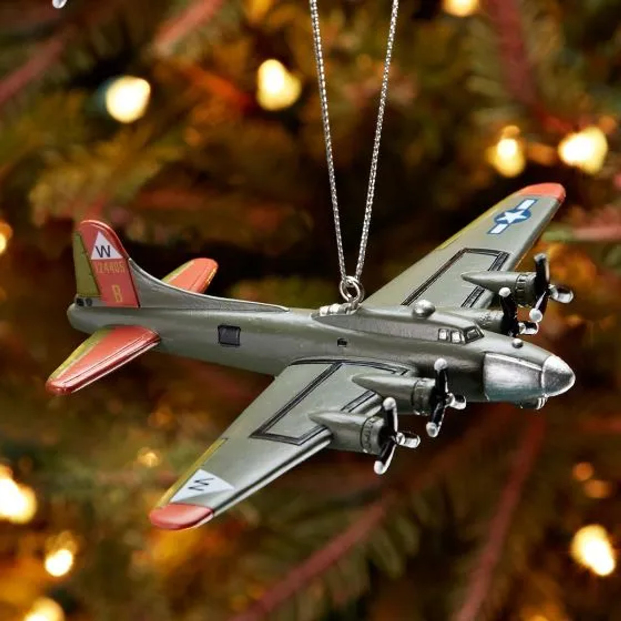 B-17 Bomber Airplane Ornament